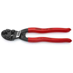 KNIPEX - 71 41 200 SB CoBolt®Coupe-boulons compacts atramentized noir, poignées revêtues de plastique, avec évidement pour faciliter la coupe de - Product Image 1