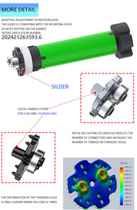 Persianas enrollables a prueba <span class=keywords><strong>de</strong></span> viento con control remoto motorizado <span class=keywords><strong>Tuya</strong></span> con protección UV para uso doméstico o comercial técnica simple - Product Image 3