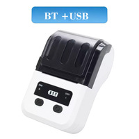 Imprimante thermique de poche Cx Mini, imprimante d'étiquettes BT, 2 pouces, étiquettes de produits, étiquettes de prix, portable pour les propriétaires de petites entreprises, 1 an
