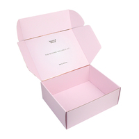 Boîtes d'expédition personnalisées écologiques pour produits de beauté, boîtes d'expédition en papier pour soins personnels
