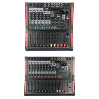 Contrôleur d'interface USB Demao série GB 8/12 canaux, console de mixage audio avec effets DSP 99, amplificateur de mixage de puissance
