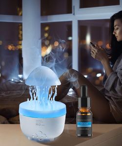 Difusor de Aromaterapia Eléctrico para el Hogar Deep Sea Elf, Humidificador con Rotación de Gotas de Lluvia, Nube de Hongos, Sonido de Lluvia y Goteo de Agua, 1 Año de Duración - Product Image 4
