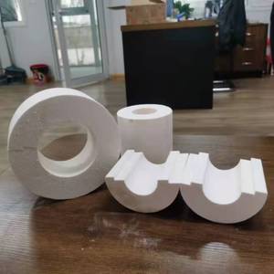 Tuyau d'isolation en feuille d'aluminium pour ligne d'eau Matériau d'isolation thermique Isolation de tuyau en <span class=keywords><strong>mousse</strong></span> <span class=keywords><strong>phénolique</strong></span> blanche - Product Image 3