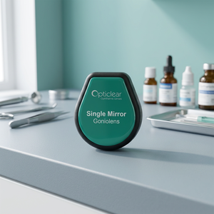 เลนส์โกนิโอเลนส์แบบกระจกเดี่ยว Opticlear สำหรับจักษุแพทย์  แบบใช้มือ  ได้รับการรับรองมาตรฐาน CE ระดับ II สำหรับเครื่องมือผ่าตัด - Product Image 1