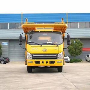 Precio de Fábrica, Camión de Transporte de Plataforma Plana de Doble Piso FAW 3/4 para Transporte de Automóviles, Camión de Transporte de Automóviles 4x2 - Product Image 4