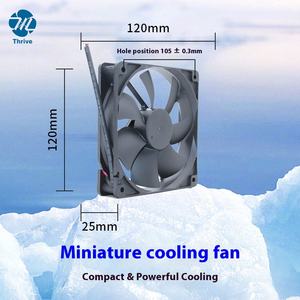 مروحة تبريد بهيكل سطح المكتب المضيف 12 فولت 5 فولت 24 فولت 12 فولت <span class=keywords><strong>USB</strong></span> كتم محول وحدة المعالجة المركزية حجم هواء كبير محمل كروي كهربائي بلاستيك ODM - Product Image 3