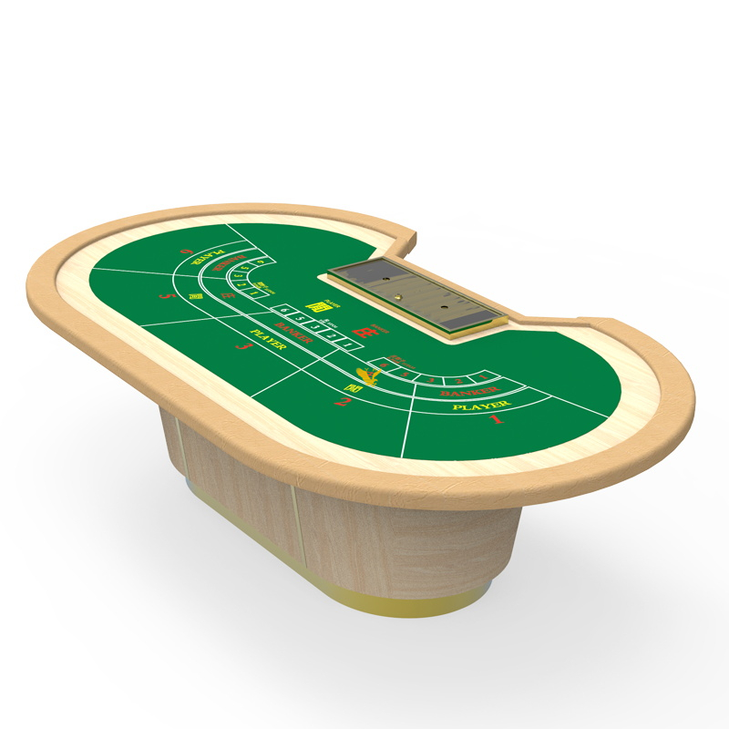 Роскошный качественный покерный стол YH для казино, деревянный покерный стол с принтом на заказ