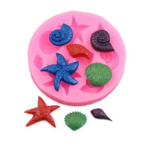 Chocolate con Forma de Animales Marinos. Molde de Silicona 3D para Fondant con Diseño de Cola de Sirena, Molde de Encaje de Azúcar OEM/ODM - Product Image 1