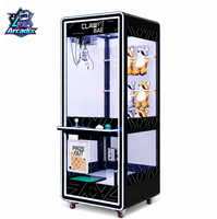 Machine à griffes commerciale à monnayeur, distributeur de peluches et de jouets, prix d'usine pour centre commercial