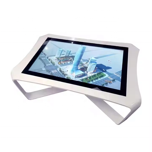 OEM ODM 43-Inch HD Interactive Touch Kiosk LED Tube Light Source Game Table for Meeting Entertainment Shopping Mall Use with SDK