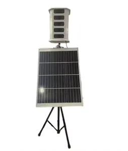 20 Speakers Sonic Solar Bird Repeller Met Batterij En Zonnepaneel Voor Boerderij En Boomgaard