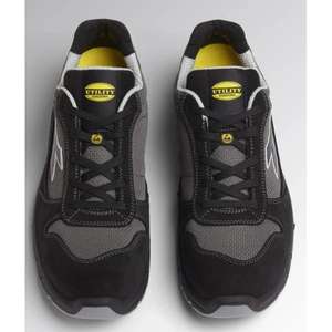 DIADORA UTILITY - 701.179897-C0732/46 Chaussures de sécurité basses noir/gris anthracite cuir Perwanger anti-rayures et déperlant - Product Image 2