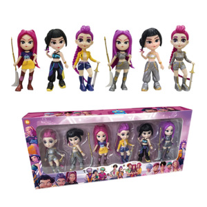 ฟิกเกอร์อนิเมะซีรีส์ล่าแม่มด KPOP สุดระทึก แบบกล่องสุ่ม ขนาด 4.5 นิ้ว 6 แบบ ของเล่นรถยนต์แฟนตาซีไซไฟ - Product Image 3