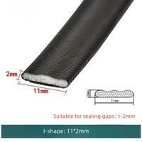 Vente en gros de bande d'étanchéité en mousse PU insonorisée en forme de I bande d'étanchéité de porte auto-adhésive/joint d'étanchéité en mousse PU à dos adhésif