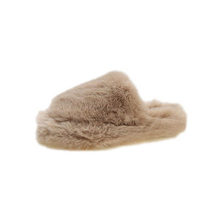 Product Manufacturer Tpr Sole Baotou Hairy slippers Plush Lining Thick Soled Plush Cotton slippers With Best Quality - Product Image 6