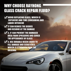 Líquido Reparador de Grietas para Parabrisas de Coche, Adhesivo de Vidrio de Unión Rápida - Product Image 6