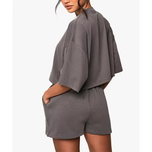 Breathable <b>Summer</b> Set Casual Women <b>Summer</b> Set For Online Sale <b>Summer</b> Set Wholesale <b>2</b> <b>Piece</b> <b>Summer</b> Set High Quality Women Soft - Product Image 6