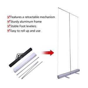Rollup Standing Banner Benutzer definiertes Roll-Up-Banner-Design Drucken Einziehbares aufrechtes Banner für Werbe veranstaltungen - Product Image 4
