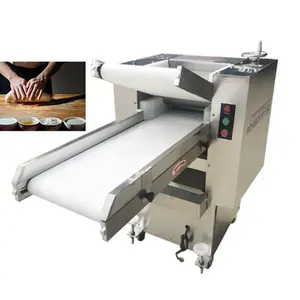 Elettrico in acciaio croissant pasta della pizza laminatoio per 18 pollici premendo macchina automatica pasta della pizza laminatoio per pizza macchina