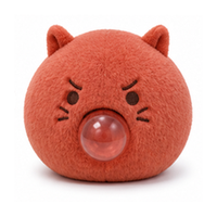 Peluche anti-stress Moodies : Balle émotionnelle à presser, jouet en peluche mignon et doux, balle à eau pour soulager le stress