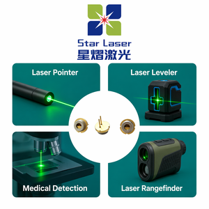 Diodo Láser Verde LXU LXU51530NPG-W 515nm 30mW TO18 5.6mm, Módulo LD para <span class=keywords><strong>Nivelador</strong></span>, Telémetro, Luz Estelar, Herramientas Eléctricas - Product Image 4