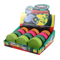 Broyeur à tabac biodégradable personnalisé avec logo de grossiste, 60 mm, 2 couches, broyeur à herbes biodégradable, accessoires pour fumer