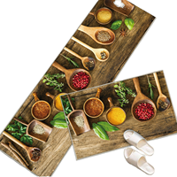 Tapis de sol de cuisine modernes à prix abordable, très demandés, doux, lavables, antidérapants, imperméables, absorbants, réversibles, motif chevron
