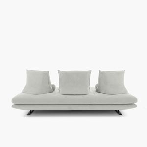 Innovative Modular Platform <b>Sofa</b> with Movable Backrest 3 Seater Versatile Couch for Modern Home - Product Image 3