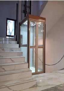 3-10m altezza di sollevamento 2-4 piani interni ed esterni elettrico <span class=keywords><strong>residenziale</strong></span> passeggero economico ascensore domestico personalizzato <span class=keywords><strong>in</strong></span> <span class=keywords><strong>vendita</strong></span> - Product Image 4