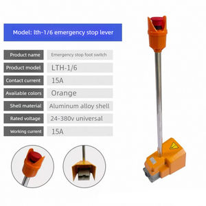 Interrupteur <span class=keywords><strong>de</strong></span> commande au pied à pédale Double interrupteur au pied étanche pour poinçon <span class=keywords><strong>de</strong></span> machine à cintrer 15A - Product Image 4