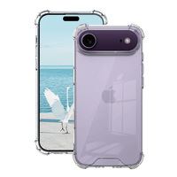 Conception de sport de luxe transparente pour Airbag étui rigide en TPU antichoc pour iPhone 17 16 15 Pro Max protège parfaitement votre téléphone