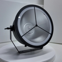 Mini projecteur rétro IP65 450W RGBALC 6-en-1 avec Aura et anneau LED pour événements scéniques