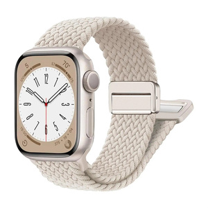 Nylon từ bện vòng dây đeo cho Apple xem ban nhạc 45mm 41mm 44mm 42mm 46mm siêu 2 49mm Vòng đeo tay cho iWatch 10 9 8 7 6 5 4 - Product Image 2