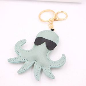 Wholesale Pu Leather Keychain Animal Shape Pretty Colorful Portable Pendant Promotional Gift Concise <b>Bag</b> <b>Charm</b> - Product Image 5
