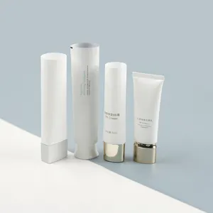 Cosmetic Laminated oval shape Tube BB Foundation Tube Facial Cleanser Packaging Empty Sunscreen Tube