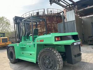 Chariot élévateur diesel Mitsubishi d'occasion à bas prix, 15 tonnes, FD150 FD160, bonne qualité, garantie 1 an, rapport de test fourni - Product Image 3