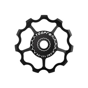 TOOPRE Ligero 11T 13T Transmisión Cojinete de cerámica Engranaje <span class=keywords><strong>Bicicleta</strong></span> Rueda de guía de Dial trasero <span class=keywords><strong>para</strong></span> carretera de montaña y rueda de guía de coche - Product Image 1