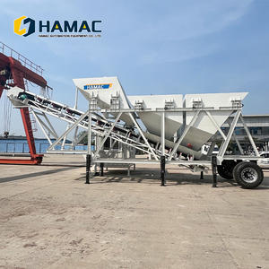 Planta Mezcladora de Concreto Automática con Motor y Caja de Cambios Controlados por PLC, Línea de Producción de Mezcla Seca de Concreto en Venta - Product Image 3