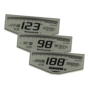 Modules <span class=keywords><strong>LCD</strong></span> personnalisés anti-reflet à 7 segments GW025 HTN à faible consommation d'énergie pour moto Apache 4V ancienne - Product Image 1