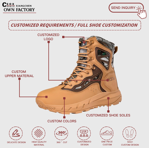 Calzado de Senderismo Unisex de Último Diseño de Fábrica, con Lengüeta Conectada, para Montaña, Cross-Country, Impermeable, Otoño/Invierno - Product Image 2