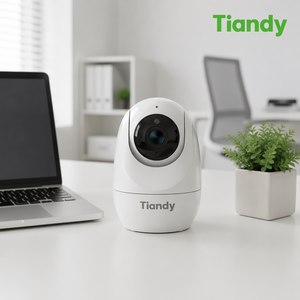 Cámara WiFi Inteligente Tiandy 4MP con IA, Detección de Movimiento Humano, Visión Nocturna en Color, Audio Bidireccional, Cámara de Seguridad Interior para Bebés y Mascotas - Product Image 1