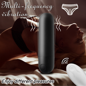 รีโมทคอนโทรลแบบถอดได้สำหรับผู้หญิง ของเล่นทางเพศเพื่อความสุขส่วนตัว ชุดชั้นในแบบสวมใส่ได้ มินิไวเบรเตอร์ กางเกงในลูกไม้ - Product Image 4