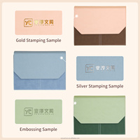 Carnet promotionnel A5 personnalisé en cuir PU rigide avec logo, organiseur pliable pour le bureau