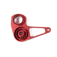 Servicio de Mecanizado CNC Personalizado, Piezas de Aluminio Anodizadas en Rojo, Técnicas de Ensamblaje Avanzadas, Pruebas Ultrasónicas Sofisticadas
