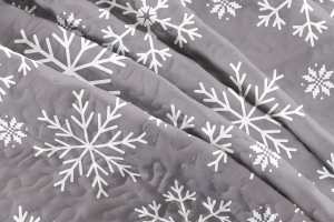 Style imprimé microfibre matériel <span class=keywords><strong>neige</strong></span> motif 3 pièces couvre-lit ensemble 130gsm remplissage <span class=keywords><strong>reine</strong></span> roi taille prêt Stock - Product Image 6