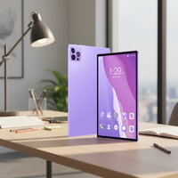 Tablet Android 12 MTK de 10.1 Pulgadas Directo de Fábrica, 8GB de RAM, 512GB de ROM, 4G 5G Doble SIM con Cámara Frontal y Teclado, Nueva