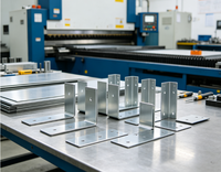 Support de connexion et plaque de liaison en acier inoxydable et aluminium usinés sur mesure par CNC avec fabrication par électroérosion à fil
