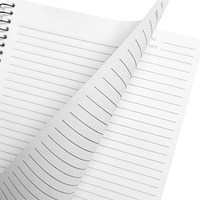 Carnet à spirales personnalisé A5, papier ligné, reliure spirale, couverture imprimée en couleur, papeterie scolaire et de bureau, carnet d'écriture