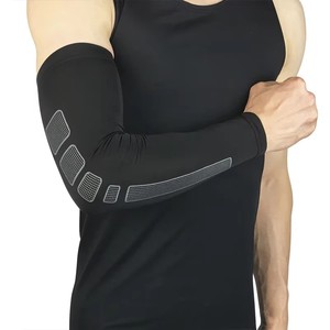 Manchons de compression pour hommes, chauffe-coudes, protection UV pour le cyclisme et les sports - Product Image 3