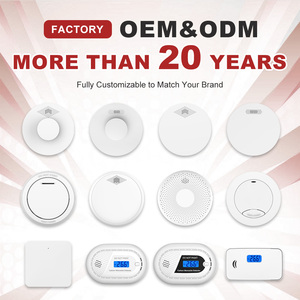 תצוגת LCD עצמאית חיישן אזעקת CO גלאי אזעקת פחמן חד חמצני אזהרה רגישה גבוהה - Product Image 4